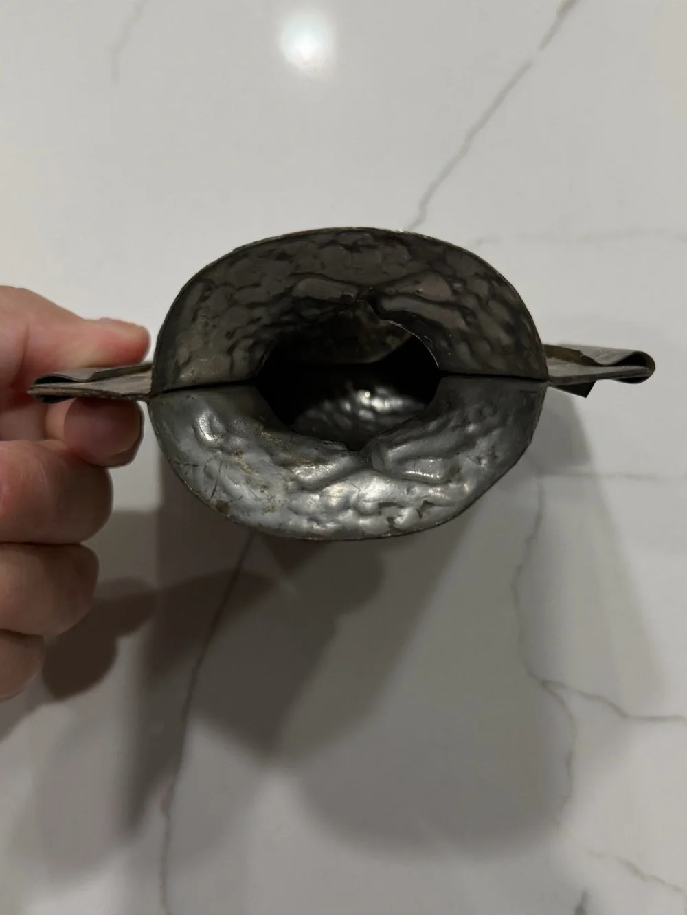 Antique / Vintage Metal Chocolate / Ice Cream Mold of Turkey